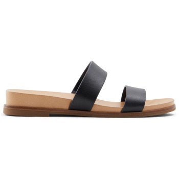 μαύρο δερμάτινο σανδάλι aliawen