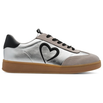 ασημί sneaker