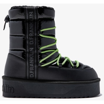 μαύρο μποτάκι με πλατφόρμα σε προσφορά