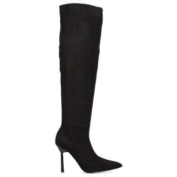 μαύρη μπότα πάνω από το γόνατο σε προσφορά