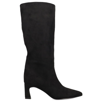 μαύρη σουέντ μπότα σε προσφορά