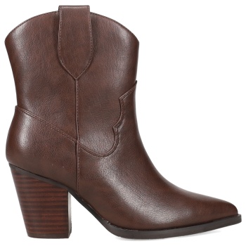 καφέ western μποτάκι σε προσφορά