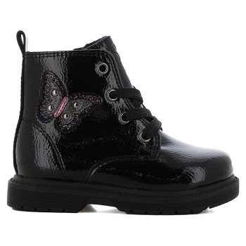 μαύρο παιδικό μποτάκι λουστρίνι σε προσφορά