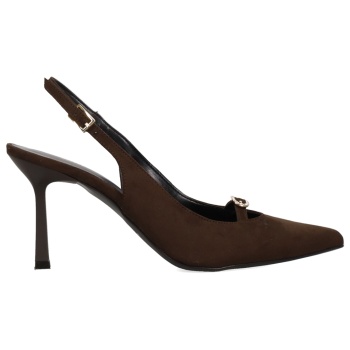 καφέ εξώφτερνη γόβα σε προσφορά