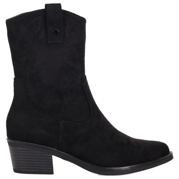 μαύρο western μποτάκι σε προσφορά