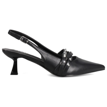 μαύρη εξώφτερνη γόβα σε προσφορά