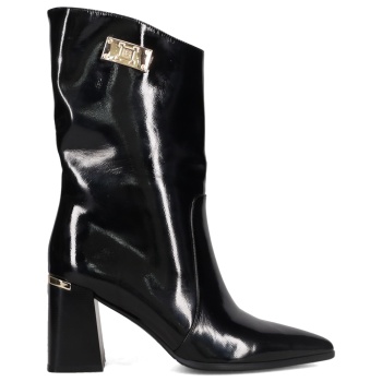 μαύρο μποτάκι λουστρίνι