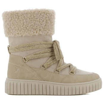 μπεζ μποτάκι sneaker