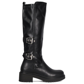 μαύρη μπότα σε προσφορά