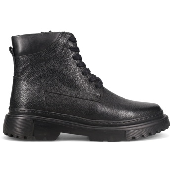 μαύρο ανδρικό μποτάκι