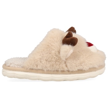 μπεζ παντόφλα ταρανδάκι σε προσφορά