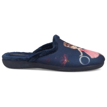 μπλε παντόφλα