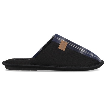 μαύρη ανδρική παντόφλα