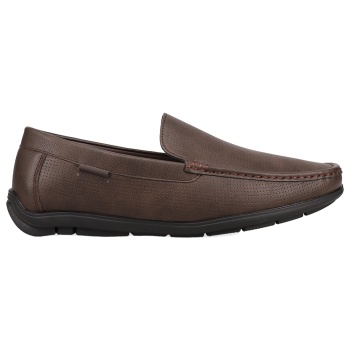 καφέ ανδρικό loafer