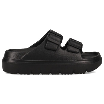 μαύρη chunky slide σαγιονάρα σε προσφορά