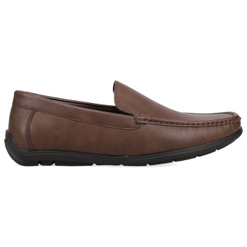 καφέ ανδρικό loafer