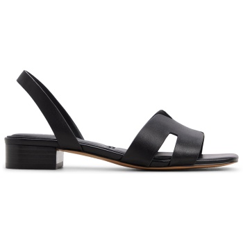 μαύρο δερμάτινο σανδάλι javamannon