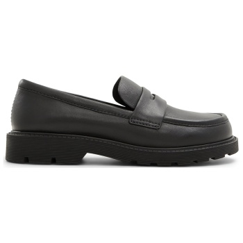 μαύρο δερμάτινο loafer harmonyx