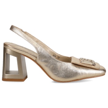 χρυσή εξώφτερνη γόβα