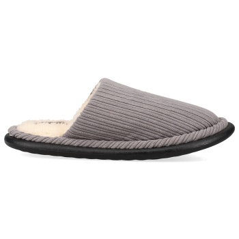 γκρι ανδρική παντόφλα