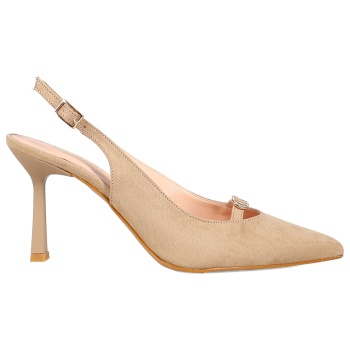 μπεζ εξώφτερνη γόβα