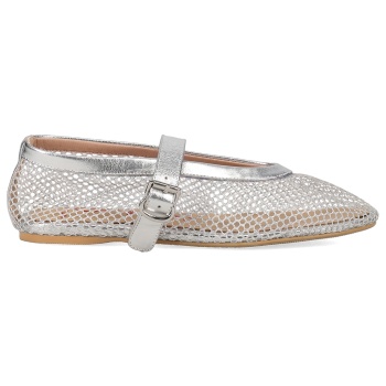 ασημί μπαλαρίνα σε προσφορά