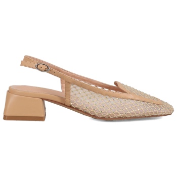 μπεζ εξώφτερνη γόβα