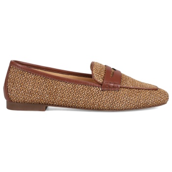 καφέ loafer