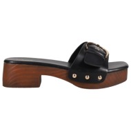  μαύρο mule τσόκαρο