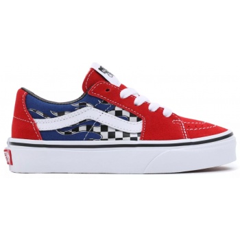 vans uy sk8-low reflect check flame σε προσφορά
