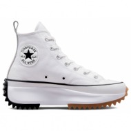  converse run star hike platform foundational leather a04293c λευκό