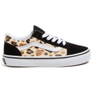  vans old skool leopard glitter vn000cyvys8-ys8 πολύχρωμο