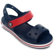 crocs crocband sandal 12856-485 navy/red μπλε σκούρο