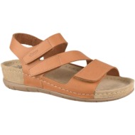  γυναικεία ανατομικά δερμάτινα σανδάλια | sunny sandals | altea 40113 | κάμελ
