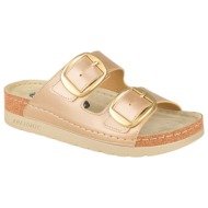  γυναικείες ανατομικές παντόφλες | vesna | 880488 | μπρονζέ