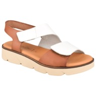  γυναικεία δερμάτινα σανδάλια | υφαντίδης | 123789 | λευκό