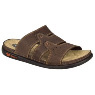  ανδρικές ανατομικές παντόφλες | υφαντίδης | 321204 | καφέ