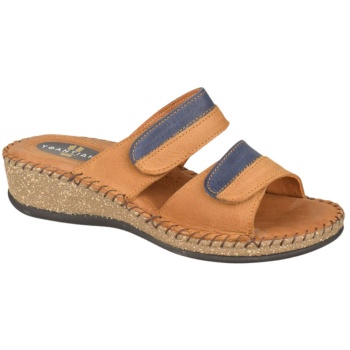 γυναικείες δερμάτινες παντόφλες |