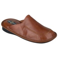  ανδρικές δερμάτινες παντόφλες | υφαντίδης | ανατομικές | 111026 | ταμπά