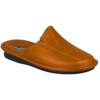 ανδρικές δερμάτινες παντόφλες |