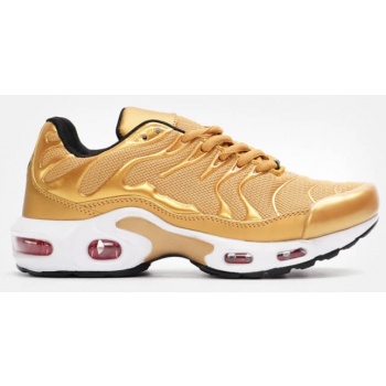sneakers με αερόσολα - χρυσό σε προσφορά