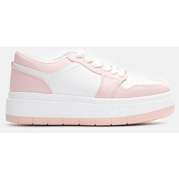 sneakers σε συνδυασμό χρωμάτων - ροζ σε προσφορά