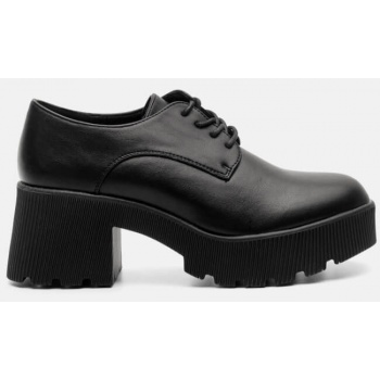 δετά παπούτσια platform - μαύρο σε προσφορά