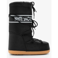  μπότες χιονιού icon nylon - μαύρο