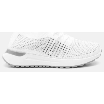sneakers κάλτσα με strass - λευκό σε προσφορά
