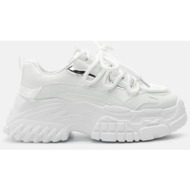  sneakers ultra sole με διπλά κορδόνια - λευκό