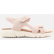  sneakers sandals με λουράκια scratch - ροζ