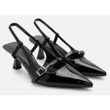 γοβάκια open heel μυτερά με σε προσφορά