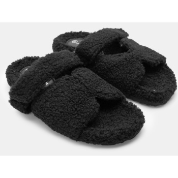 παντόφλες με γούνα και λουράκι sctrach σε προσφορά