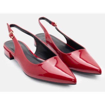 γοβάκια λουστρίνι slingback  σε προσφορά